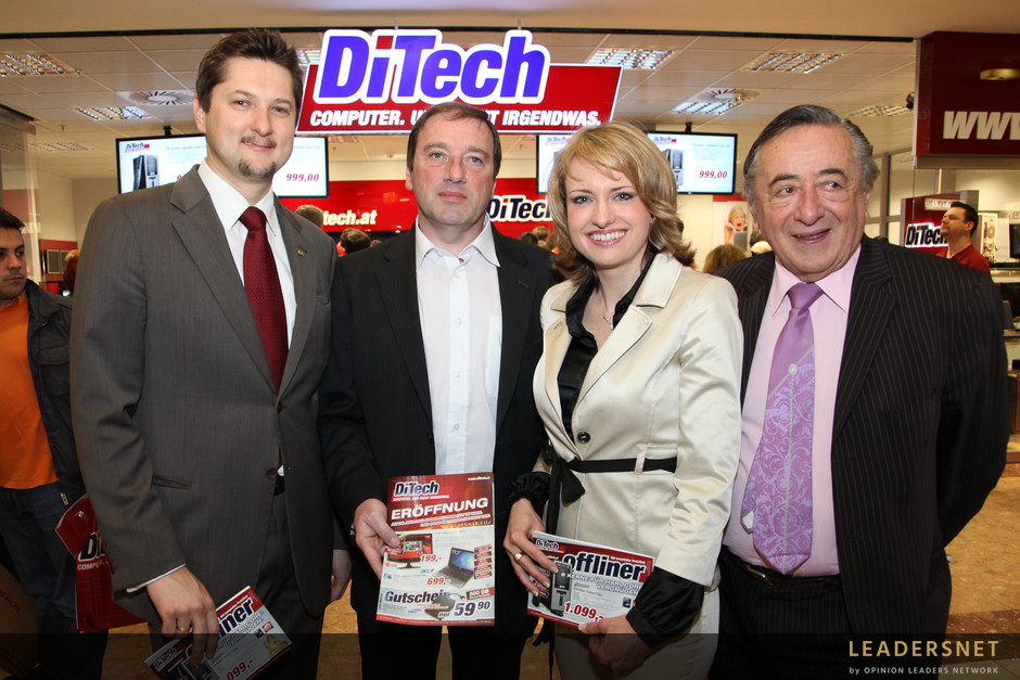 DiTech: Eröffnung in der  Lugner City