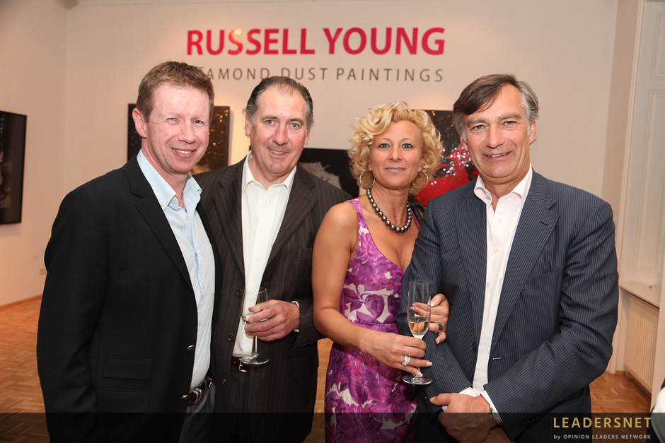 RUSSELL YOUNG DIAMOND DUST PAINTINGS