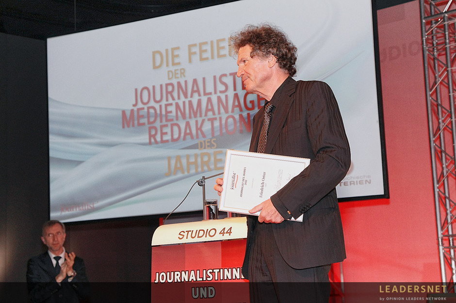 Journalist des Jahres 2012 - Fotos S. Caspari