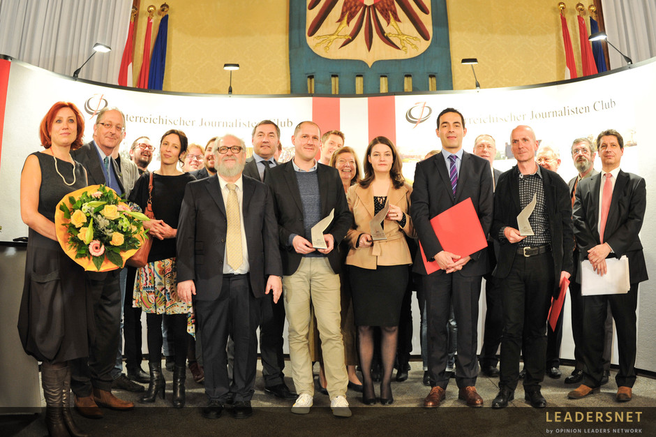 Verleihung - Dr. Karl Renner Publizistikpreis 2013 - Fotos J.Pianka