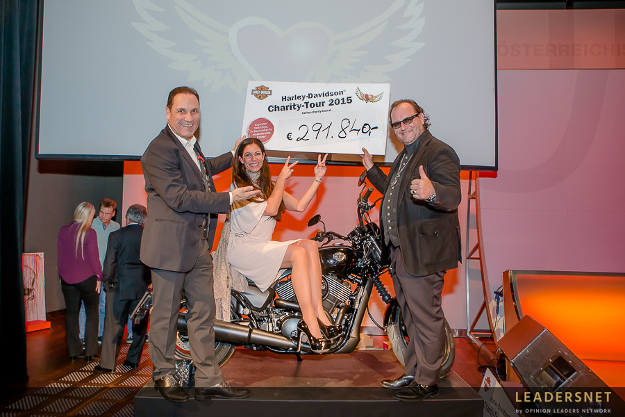 Abschlussgala der 20. Harley-Davidson Charity-Tour 2015