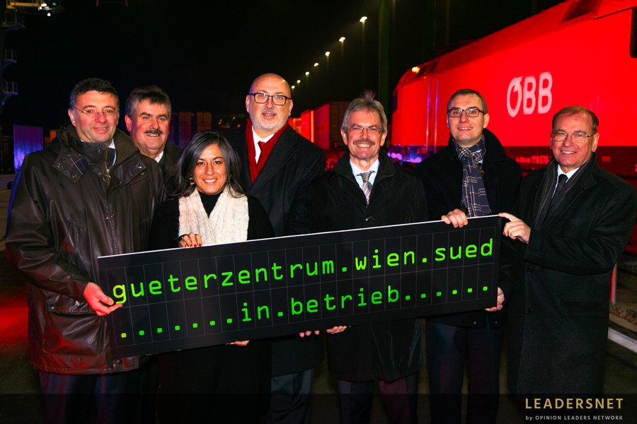 Eröffnung Güterzentrum Wien Süd
