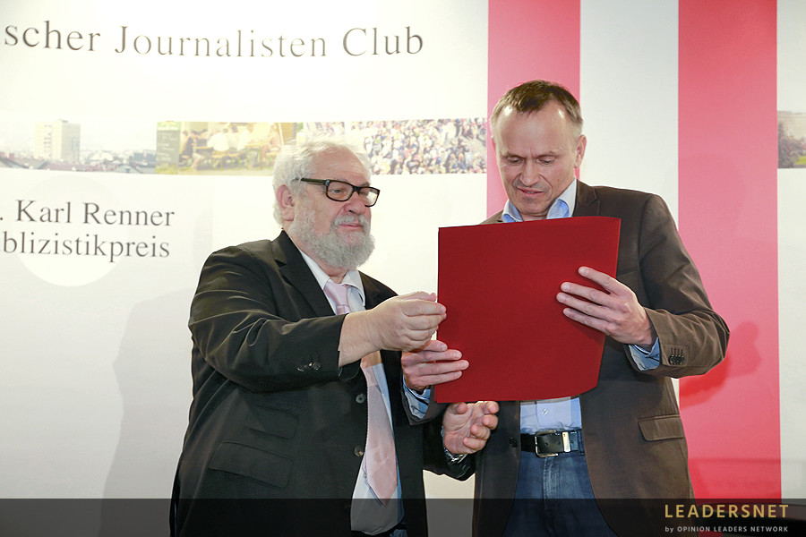 Dr. Karl Renner - Publizistikpreis 2016