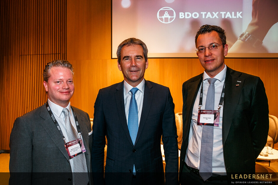 BDO Tax Talk zur Steuerreform 2020