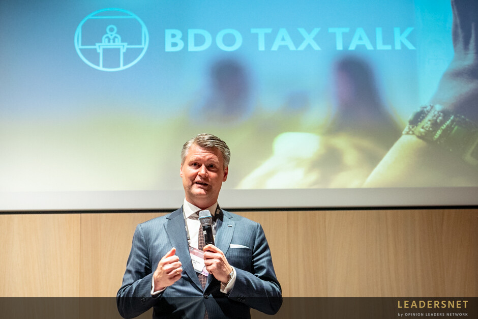 BDO Tax Talk zur Steuerreform 2020