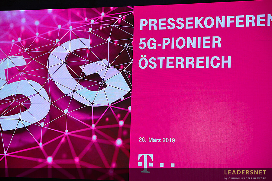 Pressekonferenz „5G-Pionier Österreich: T-Mobile startet 5G-Netz