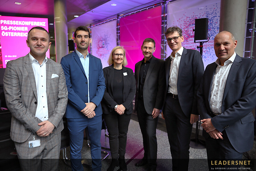 Pressekonferenz „5G-Pionier Österreich: T-Mobile startet 5G-Netz