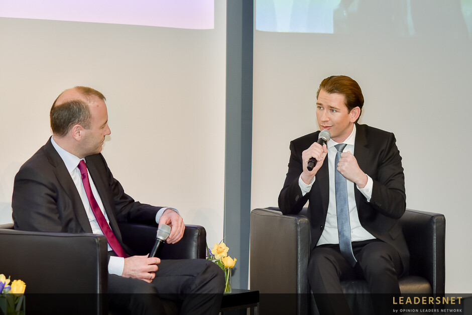 RAIFFEISEN EUROPA-TALK mit Bundeskanzler Sebastian Kurz