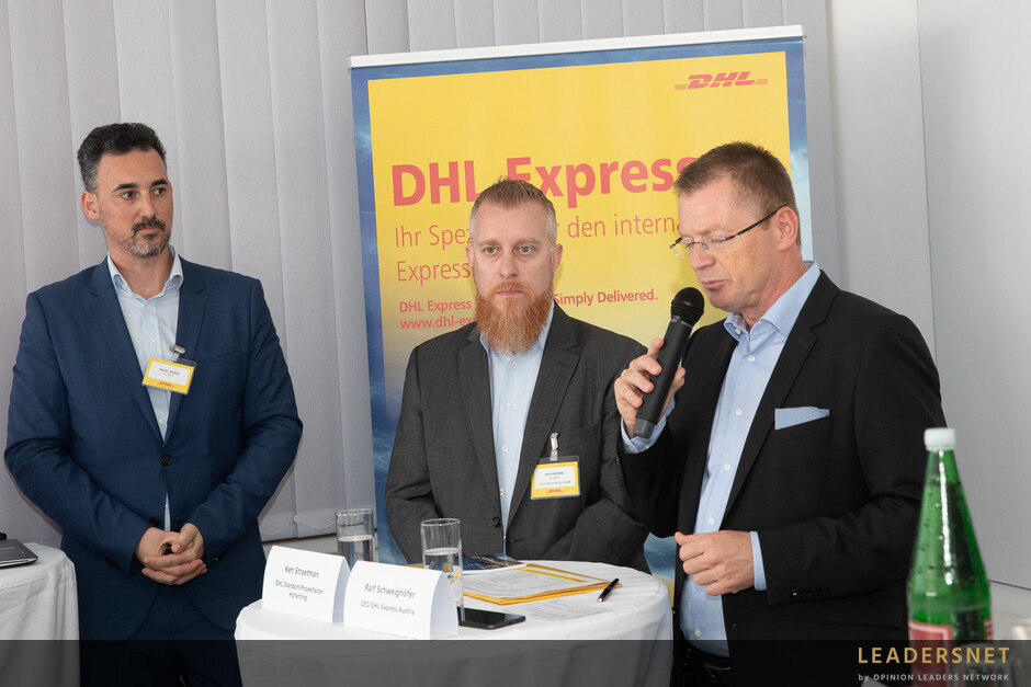 Eröffnung des neuen DHL Express Betriebsgebäudes