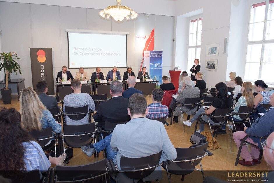 Pressekonferenz „Bargeld Service für Österreichs Gemeinden“
