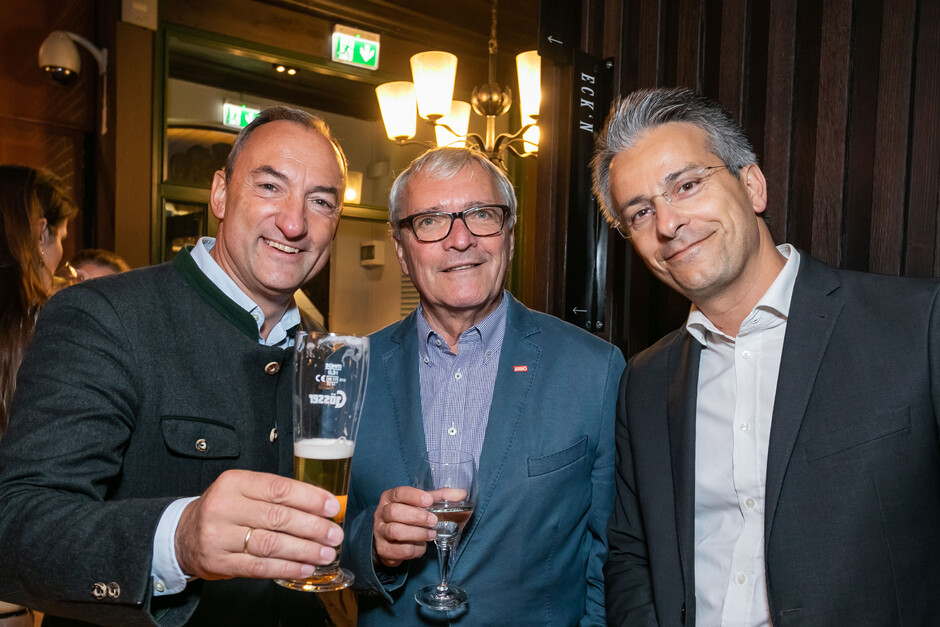 Eröffnung Gösser Bräu Graz mit 1. Bier- & Schnapsbar Österreichs