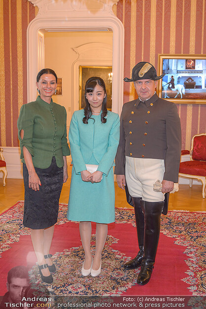 Besuch der Japanischen Prinzessin Kako von Akishino
