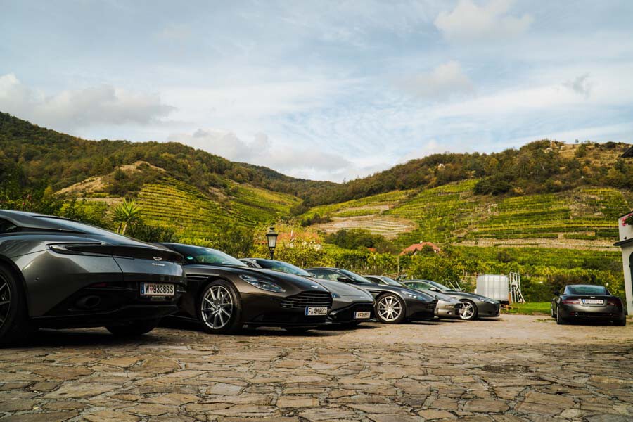 Herbstausfahrt - Aston Martin