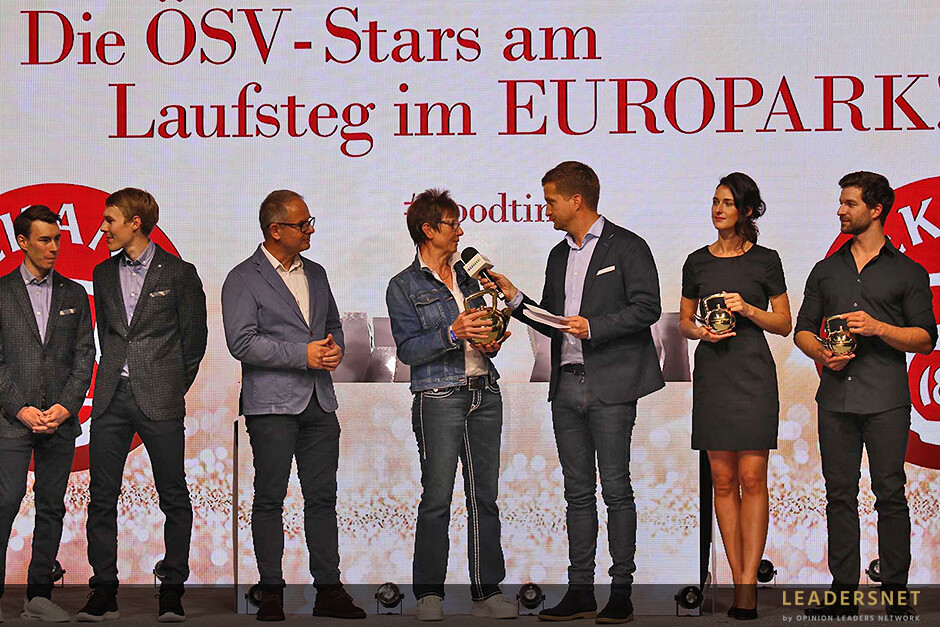 ÖSV-Stars präsentieren die neuen Bekleidungskollektionen und Verleihung der Goldenen Teekanne