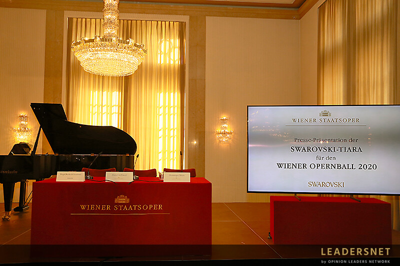 Präsentation: Swarovski-Tiara für den Wiener Opernball 2020
