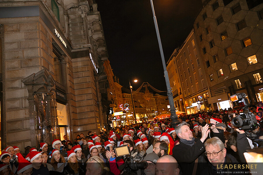 Wiener Innenstadt erstrahlt im neuem Weihnachtsglanz