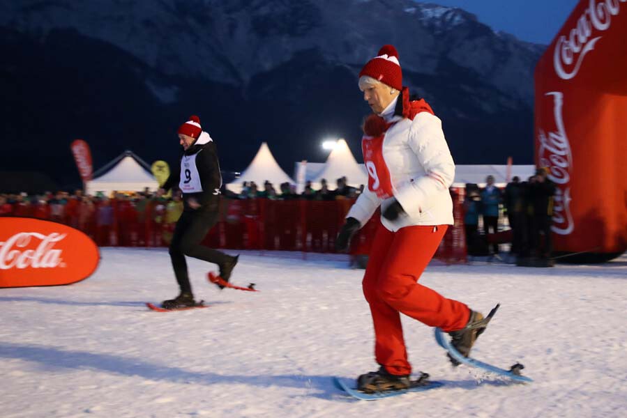 Special Olympics Wintergaudi Schneeschuhlauf-Challenge powered by Coca-Cola