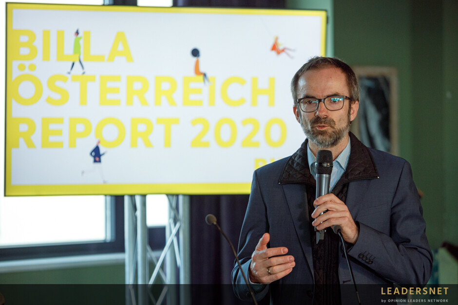PRESSEGESPRÄCH - "BILLA Österreich Report 2020“
