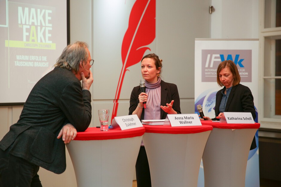 IFWK: Neue Generalsekretärin & gelungene Jahresauftaktveranstaltung mit "Fake-Experten" Zulehner