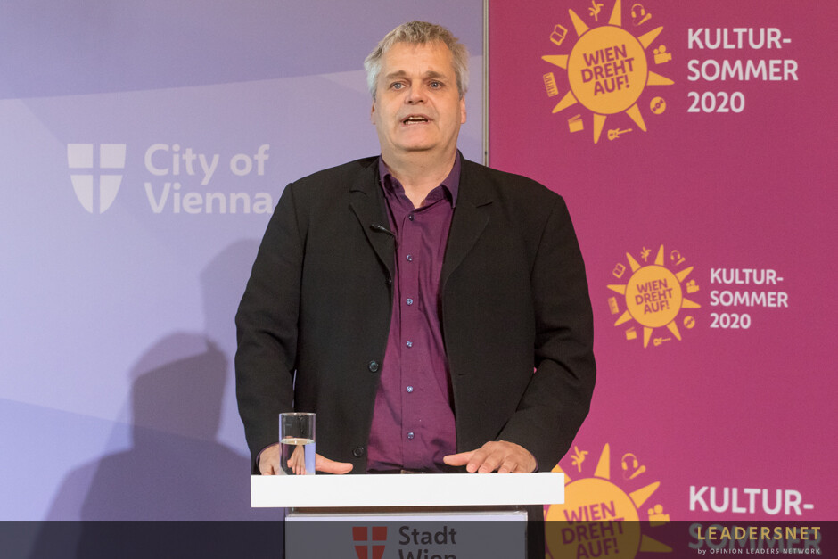 „Wien dreht auf! – Kultursommer 2020“ mit Bürgermeister Ludwig und StRin Kaup-Hasler