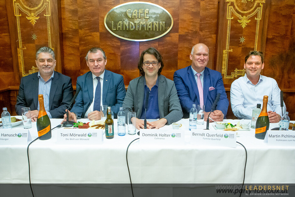 Pressekonferenz: Sommer Genusswoche by Culinarius
