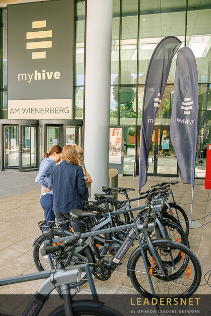 MyHive Mobilitätstag Testfahrten mit E-Bikes