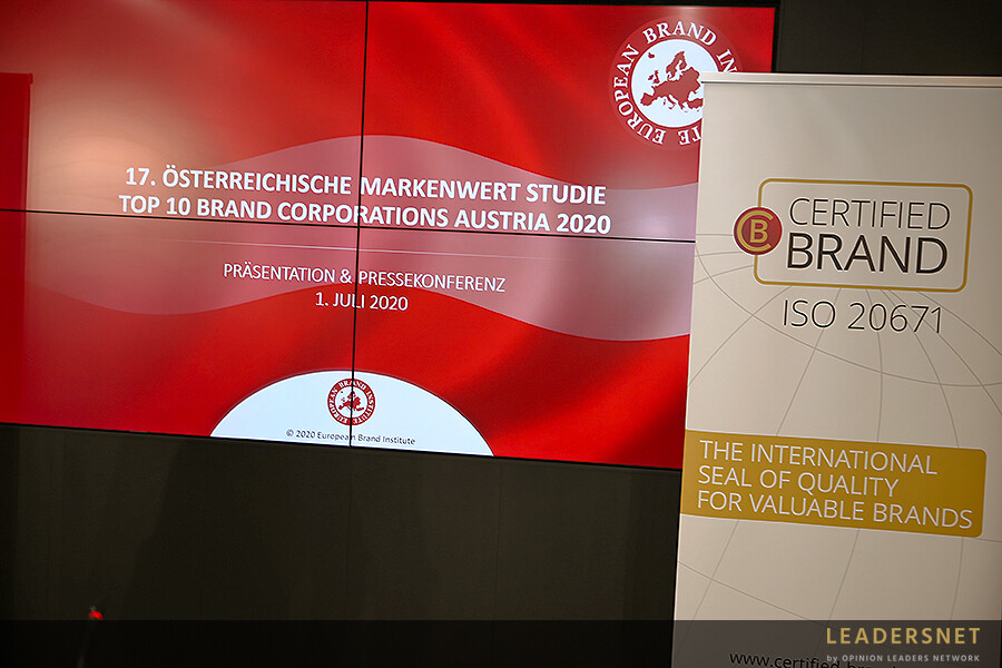 European Brand Institute präsentiert 17. Österreichische Markenwert Studie