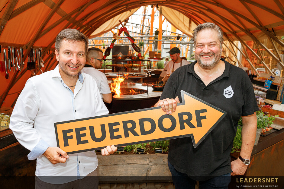 VIP-Opening Feuerdorf Pop-up Prater