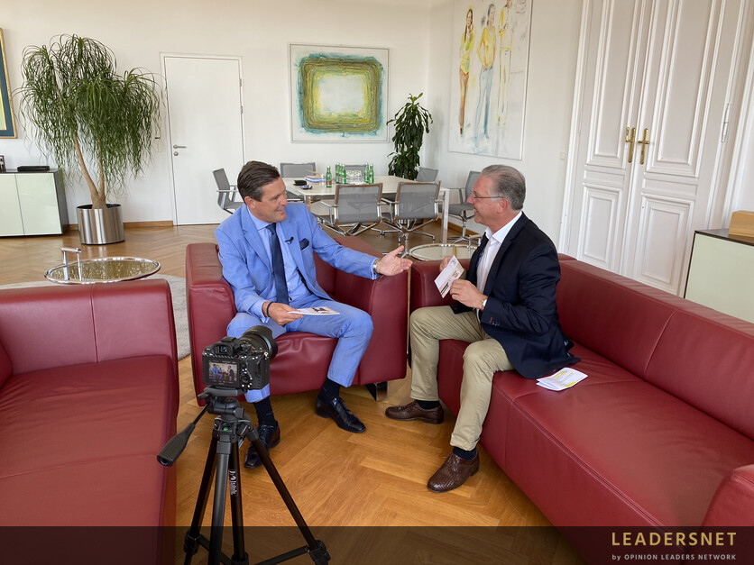 Interview zum Wirtschaftsstandort Wien mit Peter Hanke