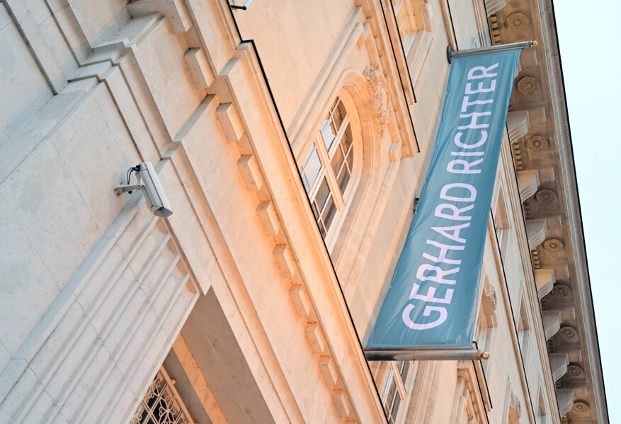 Vernissage Gerhard Richter Bank Austria Kunstforum