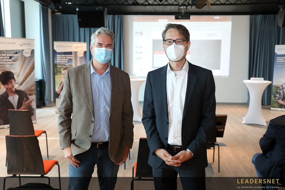 Pressekonferenz „Natürlich Beton: Der Baustoff für Österreichs Klimazukunft“