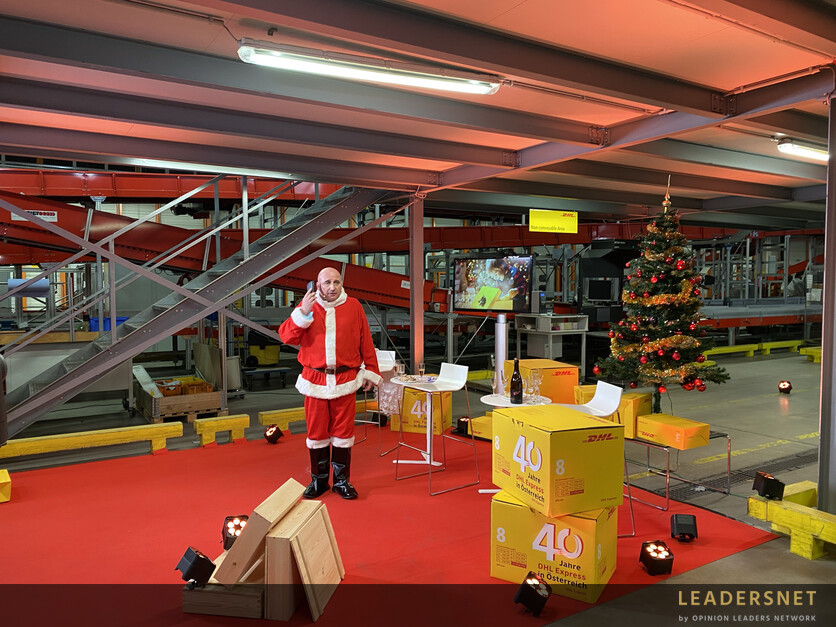 Virtuelle Weihnachtsfeier DHL Express