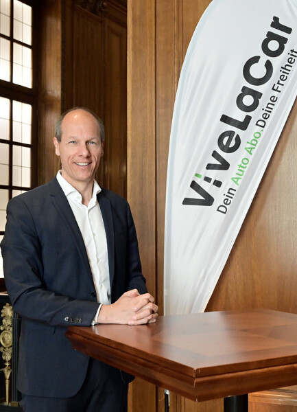 Pressegespräch ViveLaCar-CEO Mathias Albert