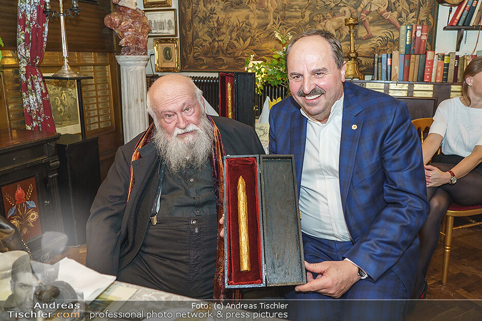 Verleihung Goldener Spargel an Johann Lafer und Hermann Nitsch