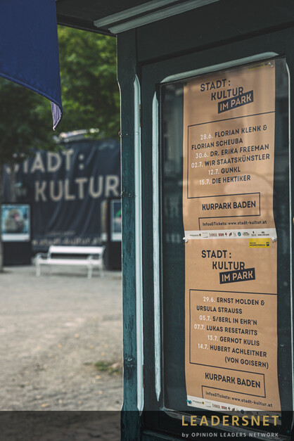 Stadt:Kultur Kurpark Baden  - Gunkl so und anders – eine abendfüllende Abschweifung