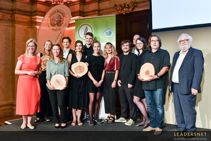 GREEN BRANDS Austria Gala mit Verleihung des Österreichischen Umweltjournalismus-Preises
