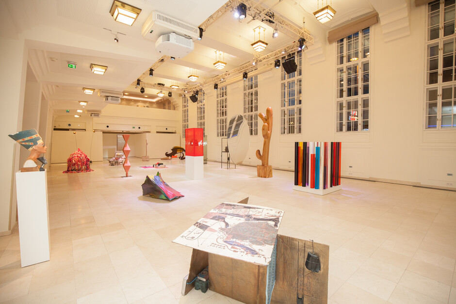 Wiener Kunstszene heißt König Galerie im Kleinen Haus der Kunst willkommen - BILD