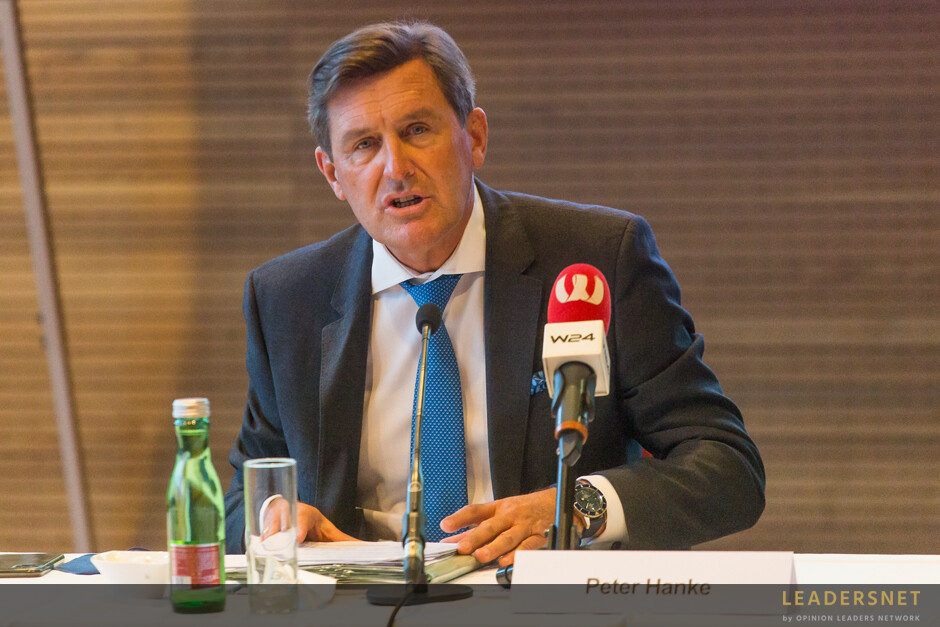 Hintergrundgespräch: Wirtschaftsstadtrat Hanke und Wien Holding-Chef Gollowitzer
