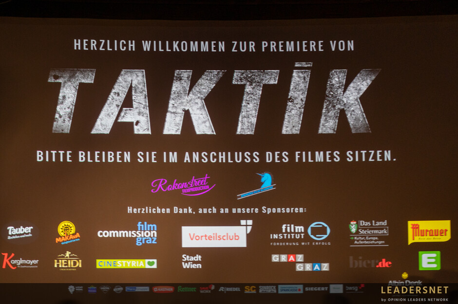 VIP Premiere "TAKTIK" mit Harald Krassnitzer als brutaler Verbrecher & Marion Mitterhammer