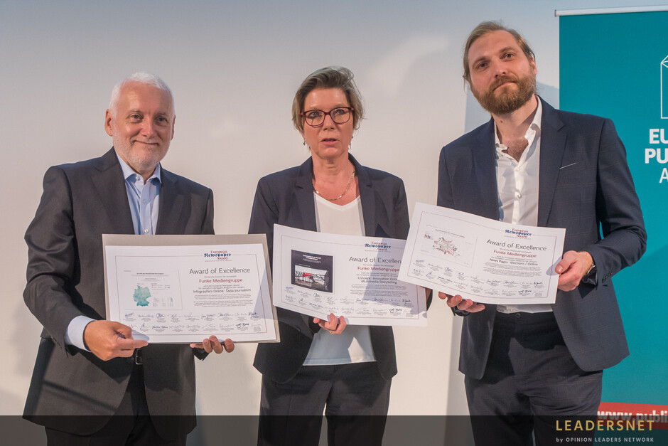 European Publishing Congress - Verleihung European Publishing Awards 2022