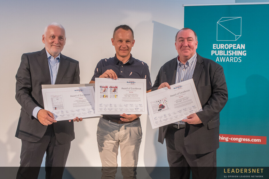 European Publishing Congress - Verleihung European Publishing Awards 2022