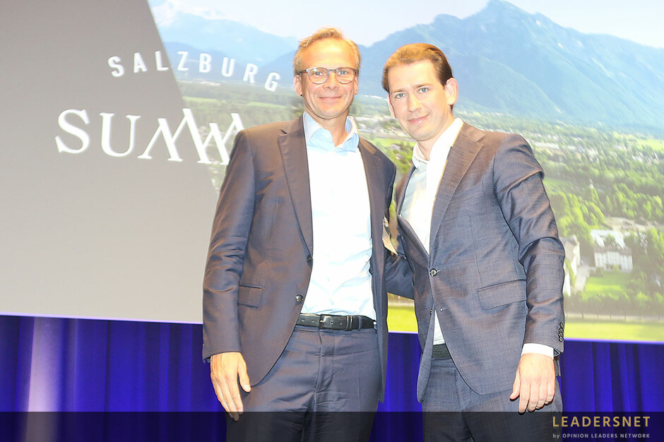 Salzburg Summit - Interview Sebastian Kurz