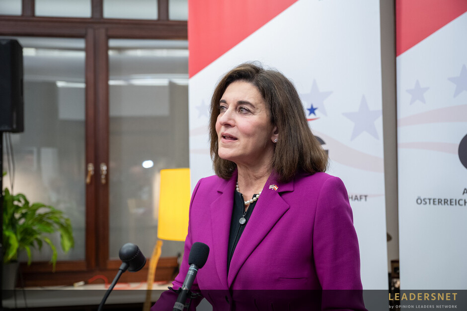 ÖAG: Empfang Victoria Kennedy, Botschafterin USA in Österreich