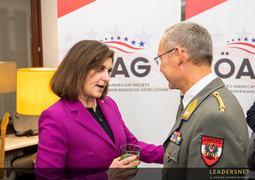 ÖAG: Empfang Victoria Kennedy, Botschafterin USA in Österreich