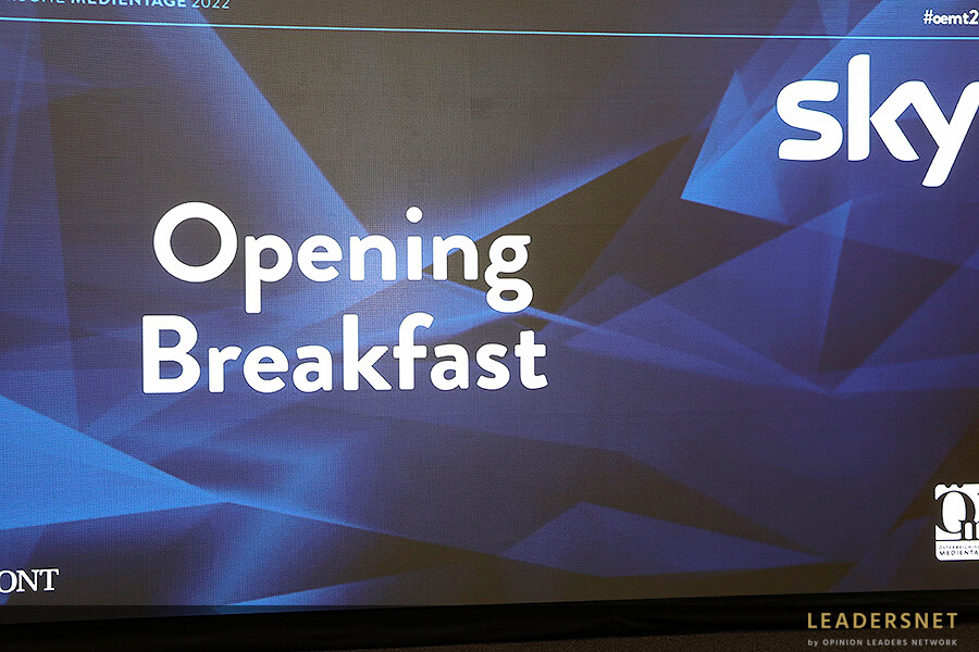 Medientage: Opening Breakfast by Sky
