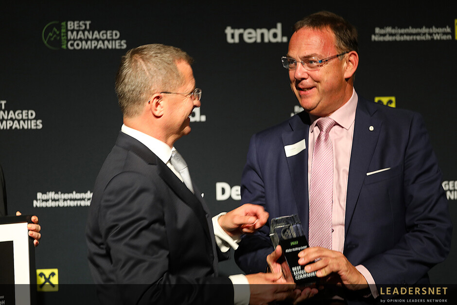 Verleihung der Austria’s Best Managed Companies Award 2022