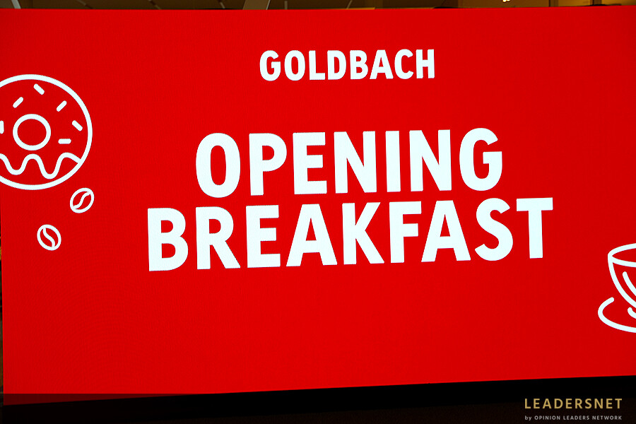 Medientage: Opening Breakfast - Goldbach