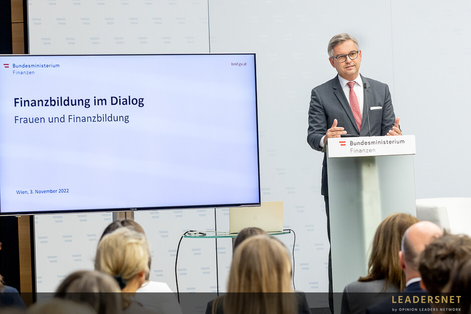Finanzbildung im Dialog - mit Finanzminister Magnus Brunner
