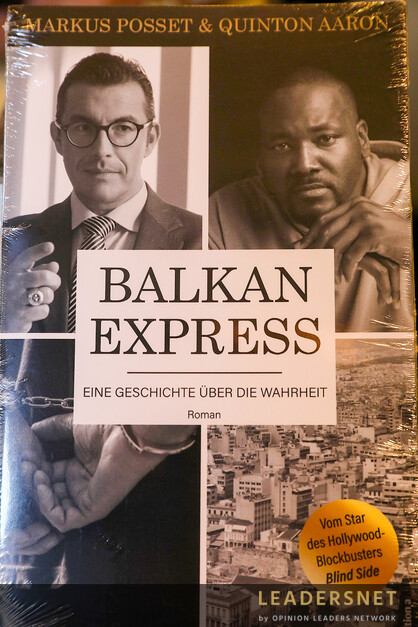 Buchpräsentation BALKAN EXPRESS: Quinton Aaron und Markus Posset