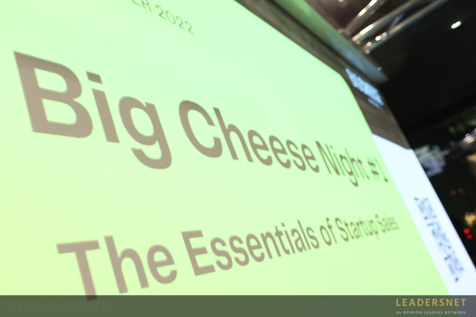 Big Cheese Night #1 – The Essentials of Startup Sales